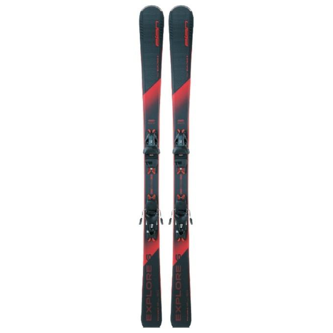 エラン ELAN スキー板 オールラウンド 板・金具セット メンズ EXPLORE 6 RED LIGHT SHIFT +EL9.0 GW スキー板+ビンディング｜himaraya｜02