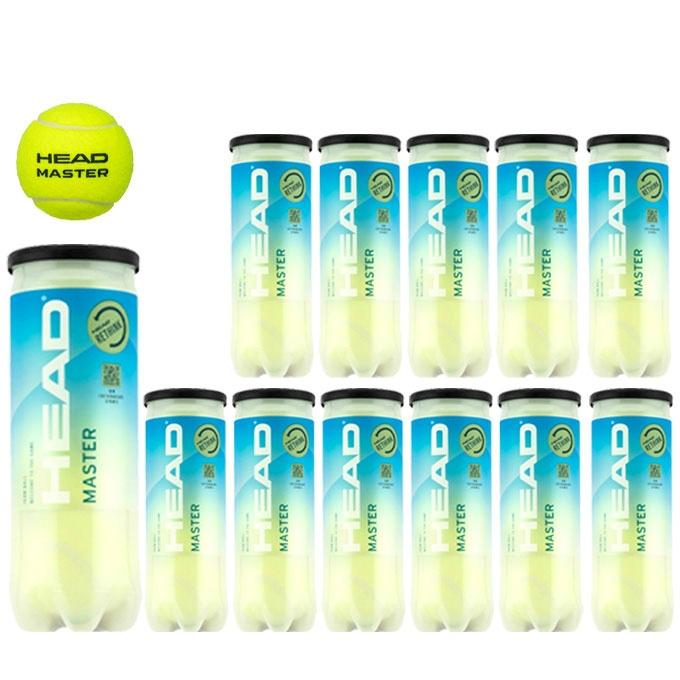 HEAD（ヘッド） 硬式テニスボール 12個 セット マスター3球