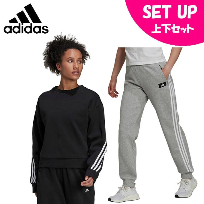 Sale 94 Off アディダススウェットウェア ジャージ 上下セットレディーススリーストライプス シャツ レギュラーフィットパンツgu9691 Ekt15 H Ekt27adidas Babylonrooftop Com Au