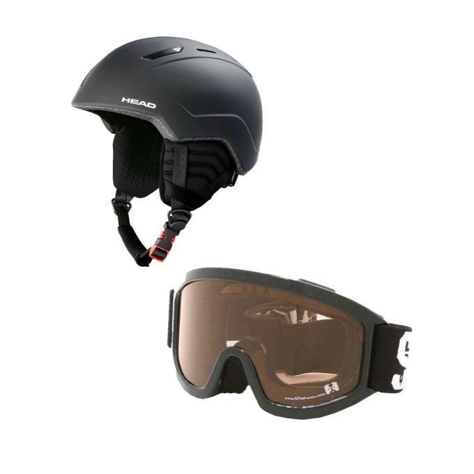 スキーヘルメット　ヘッドメンズヘルメット ヘッド(HEAD) スキー スノーボード ヘルメット HELMET+ゴーグル2点