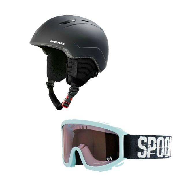 ヘッド(HEAD) スキー スノーボード ヘルメット HELMET+ゴーグル2点 