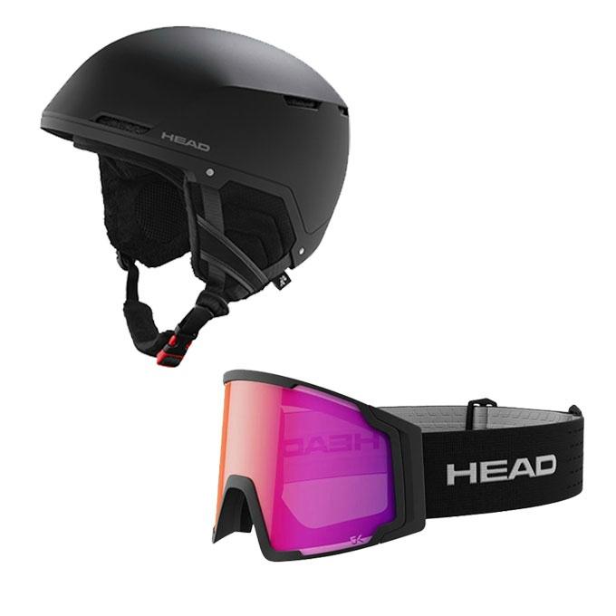 ヘッド(HEAD) スキー スノーボード ヘルメット コンパクトEVO+ゴーグル