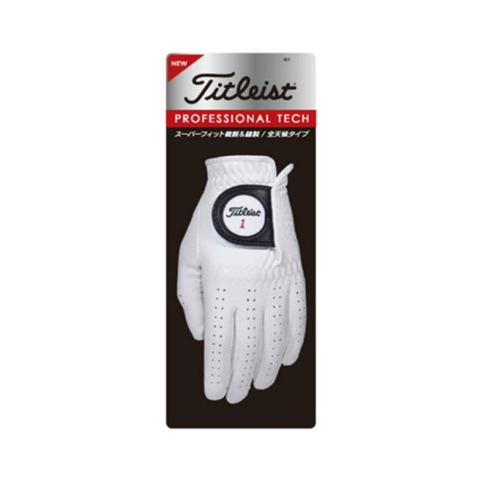 タイトリスト ゴルフ 左手用グローブ 5枚セット メンズ プロフェッショナルテック グローブ TG53 Titleist（タイトリスト） ゴルフ 左手用グローブ 5枚セット メンズ