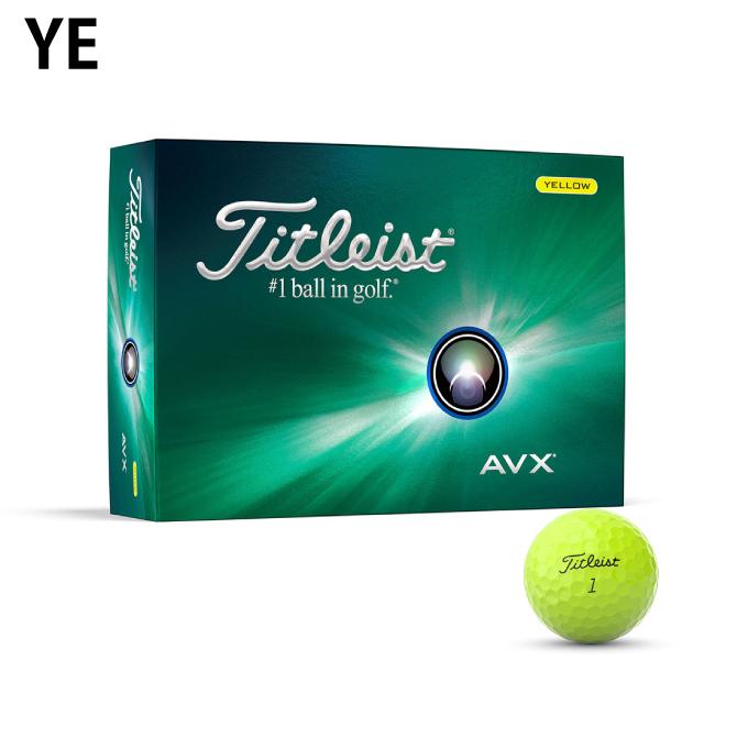 Titleist（タイトリスト） ゴルフボール 3ダース 36個入 AVX 2024 AVX