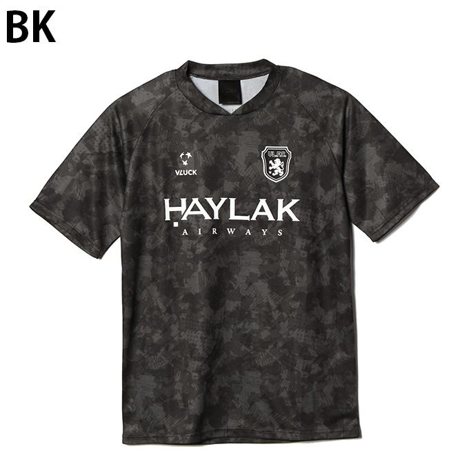 BLAAK（ブラック） ブラック(VLUCK) サッカーウェア 半袖シャツ 2点