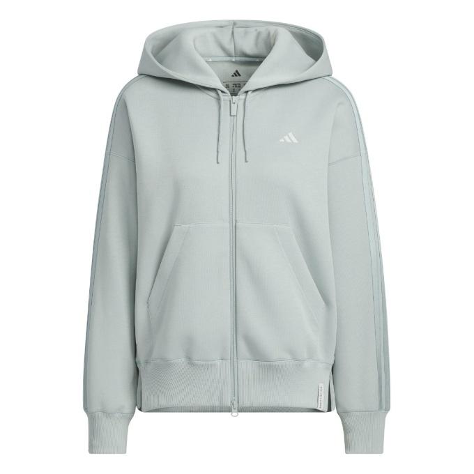 入手困難✨adidas フード付き　裏起毛　ジャージ　上下セット　グレー　美品 adidas（アディダス） スウェットパーカー メンズ CLG 裏起毛フード