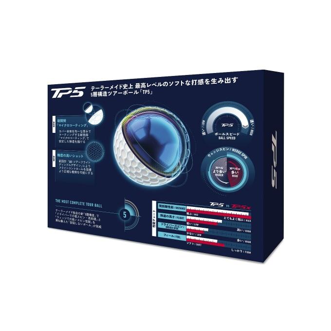 TaylorMade（テーラーメイド） ゴルフボール 3ダース 36個入 TM26 TP5