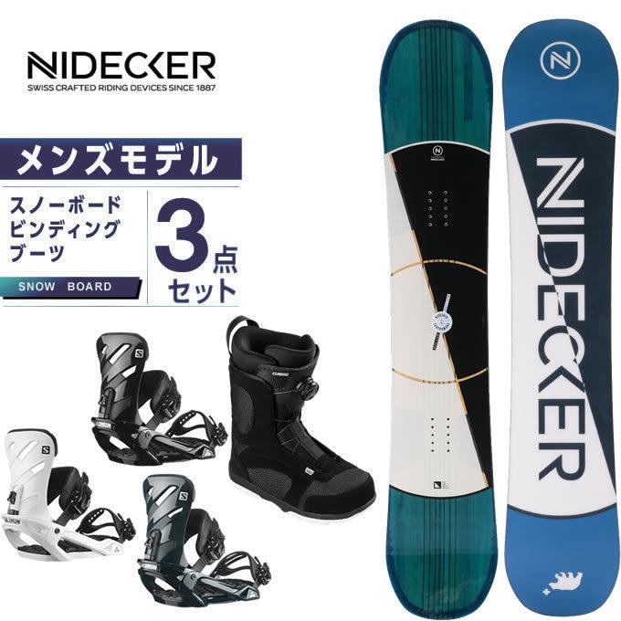 ナイデッカー NIDECKER スノーボード 3点セット メンズ 買い物 JAPAN SHIFTY LTD+RHYTHM+CLASSIC BOA ボード+ビンディング+ブーツ 店内限界値引き中＆セルフラッピング無料