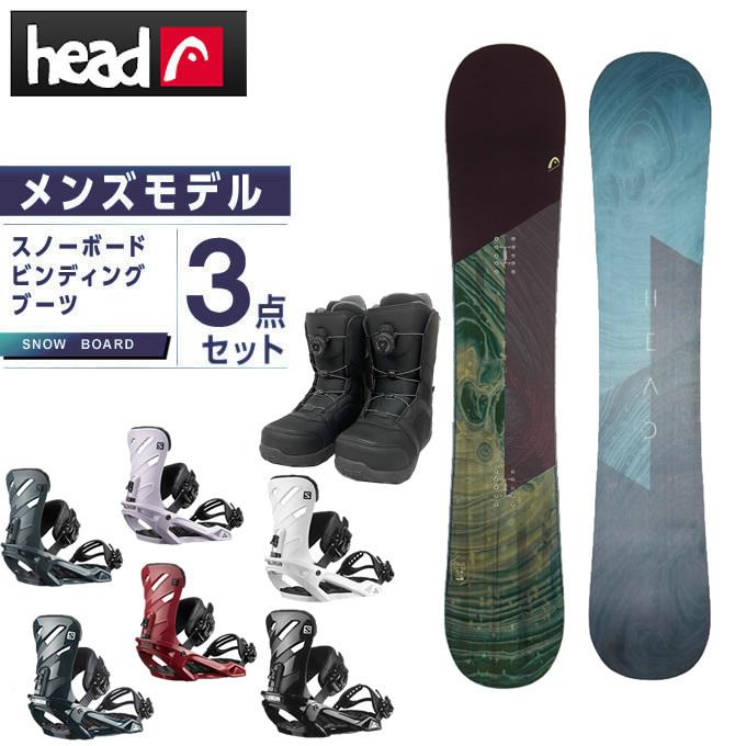 HEAD ヘッド スノーボード 3点セット メンズ ボード+