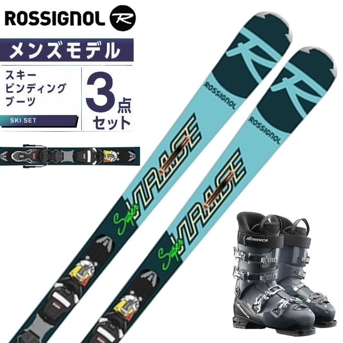 ROSSIGNOL（ロシニョール） スキー板 オールラウンド 3点セット メンズ 