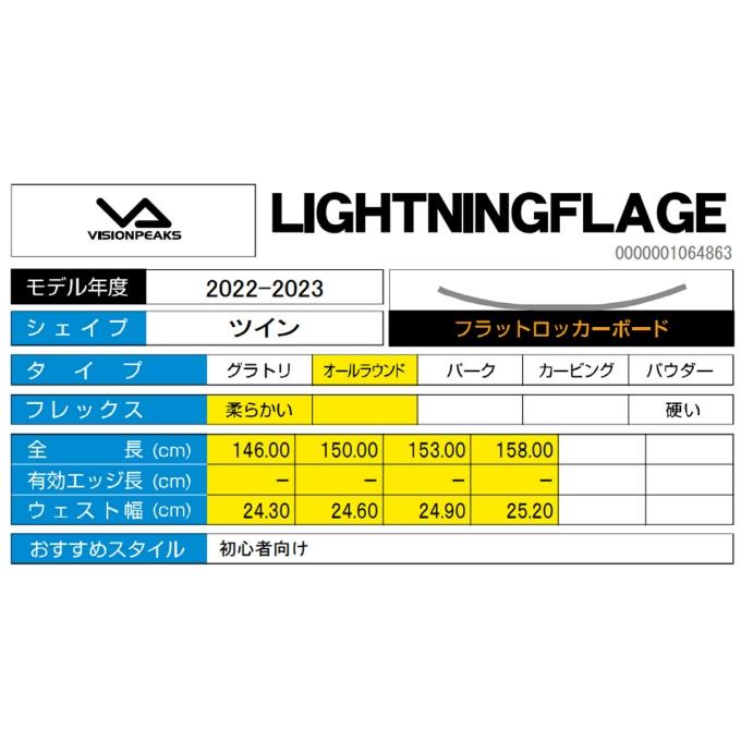 VISIONPEAKS（ビジョンピークス） スノーボード 3点セット メンズ