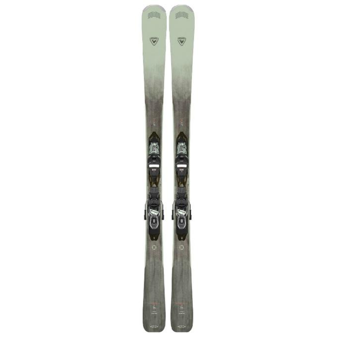 ROSSIGNOL レディース スキー板 セット ビンディング付き ROSSIGNOL（ロシニョール） スキー板 オールラウンド 4点セット