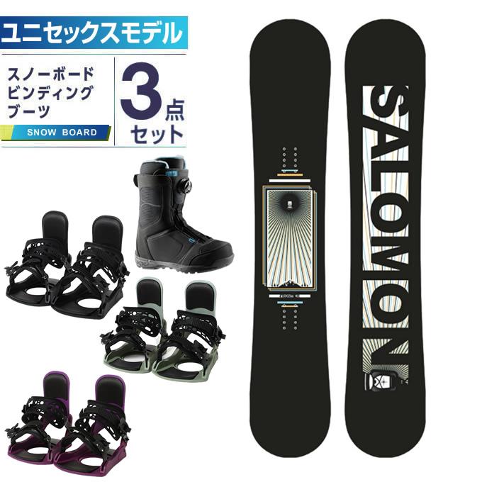 SALOMON（サロモン） スノーボード 3点セット レディース 板+