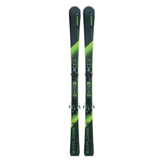 エラン ELAN スキー板 オールラウンド 4点セット メンズ EXPLORE 6 GN LS +EL9.0 GW+EVO 70 BK/KH+EAGLE スキー板+ビンディング+ブーツ+ポール|himaraya|02