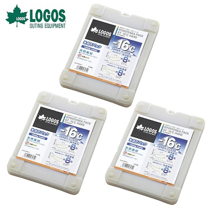 LOGOS（ロゴス） 保冷剤 氷点下パックGT-16℃・ハード1200g×3個 【3点セット】 R16AE020 LOGOS : ヒマラヤ  Yahoo!店 - 通販 - Yahoo!ショッピング