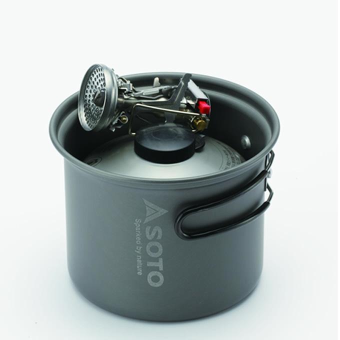 ソト SOTO シングルバーナー アミカスクッカーコンボ SOD-320CC od