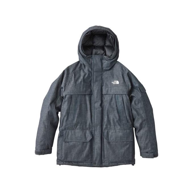ダウンジャケット THE NORTH FACE DENIM MCMURDO PARKA L ダウンジャケット THE NORTH FACE DENIM MCMURDO PARKA L