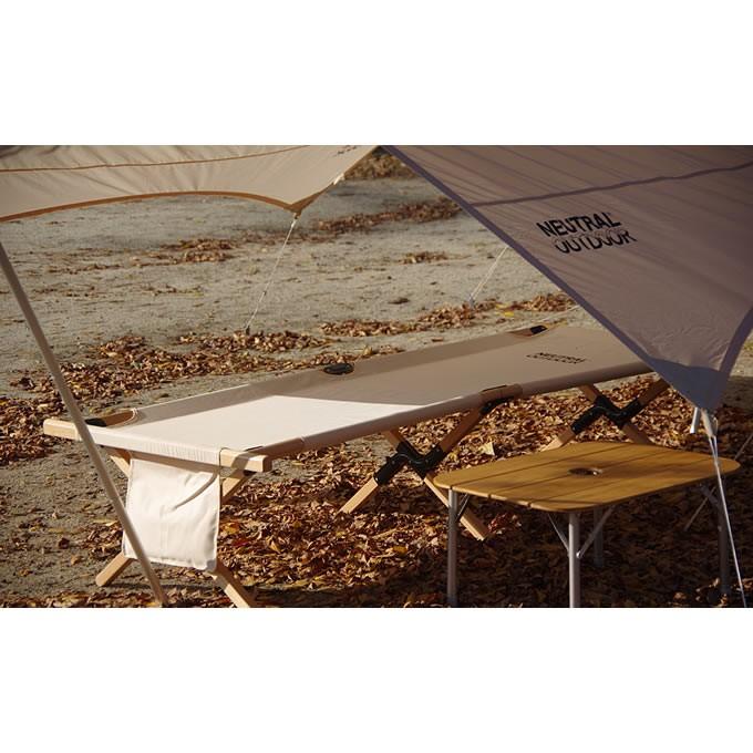 ニュートラルアウトドア NEUTRAL OUTDOOR アウトドアベッド ウッド 