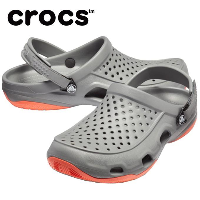 crocs クロックス サンダル メンズ swiftwater deck clog スウィフト