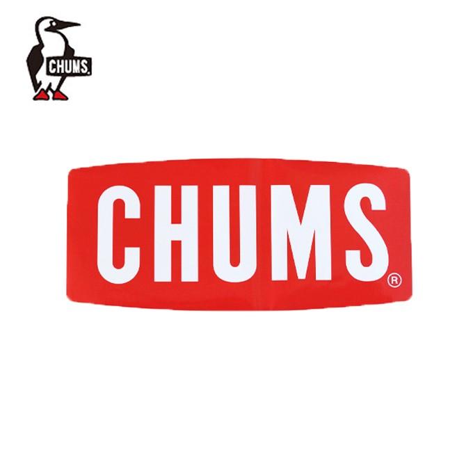 チャムス CHUMS Sticker CHUMS Logo Large ステッカーチャムスロゴラージ CH62-1058 od｜himarayaod