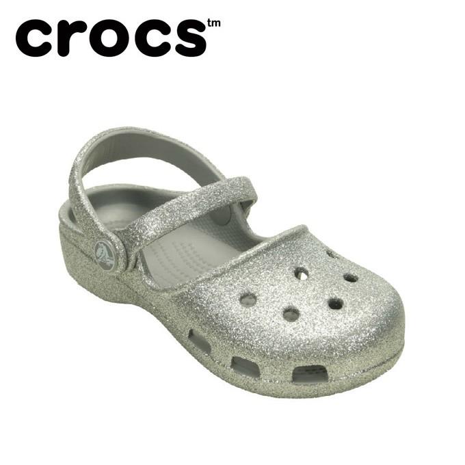 sparkle crocs