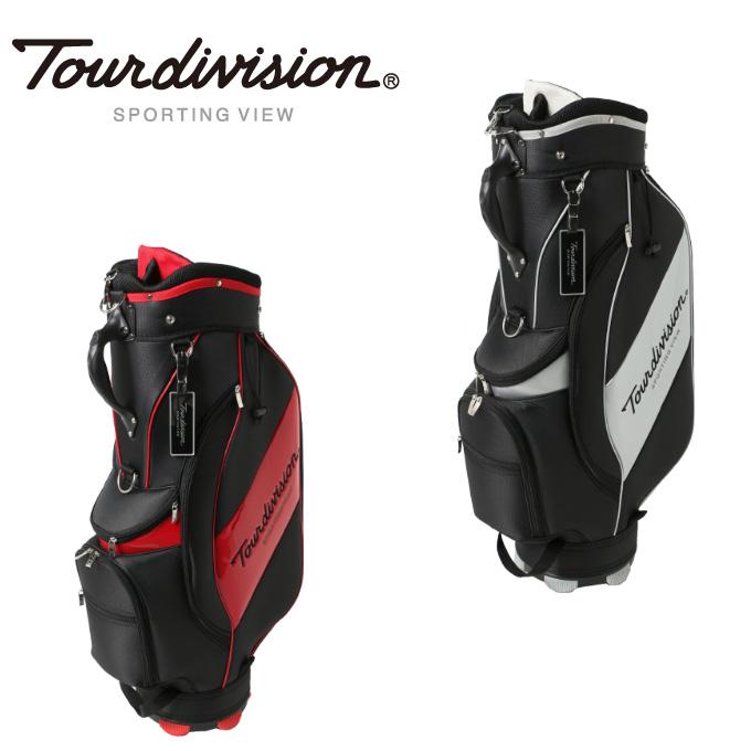ツアーディビジョン ゴルフバッグ・キャディバッグ ツアーディビジョン Tour division キャディバッグ メンズ TD230201I01