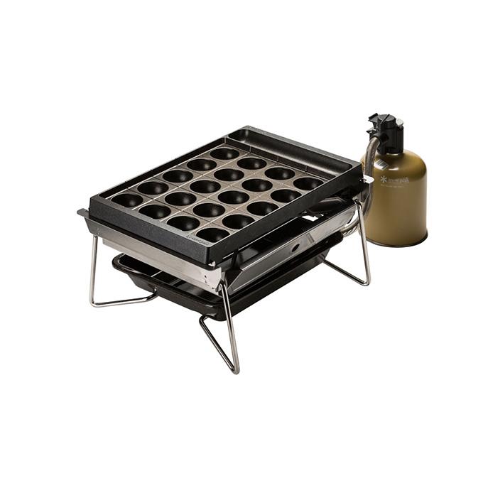 新品！スノーピーク 雪峰苑 たこ焼きプレート CS-356 snow peak（スノーピーク） たこ焼きプレート 単品 雪峰苑 CS-356 snow