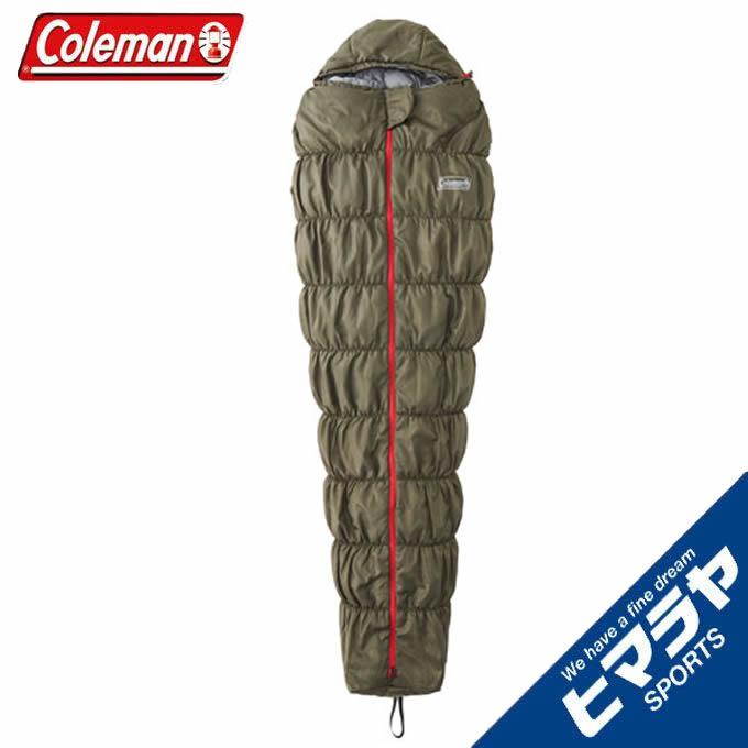 美品　コールマン　コルネットストレッチII /L0カーキ　シュラフ　マミータイプ Coleman（コールマン） マミー型シュラフ コルネットストレッチII L0