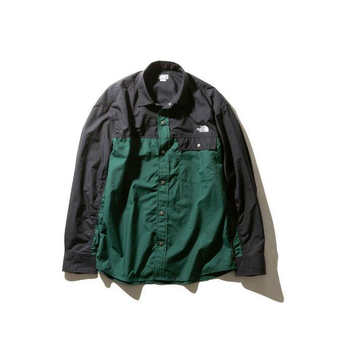 ノースフェイス 長袖シャツ メンズ レディース ロングスリーブヌプシシャツ NR11961 NG THE NORTH FACE od