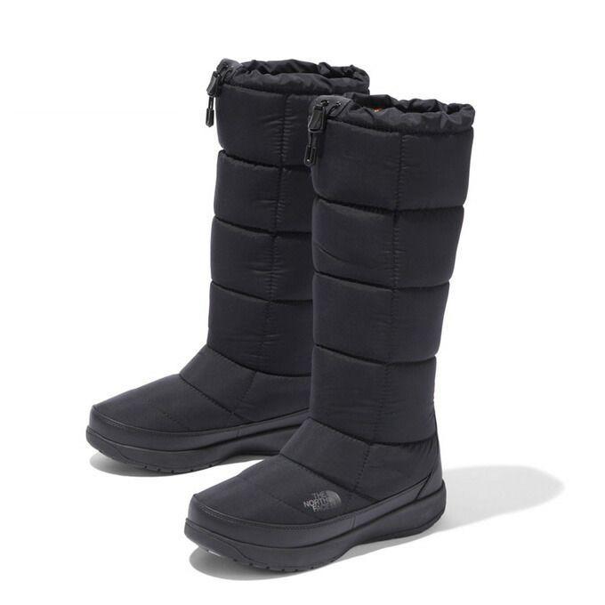ノースフェイス スノーブーツ レディース ヌプシ ブーティー ウォータープルーフ トール NFW51974 K THE NORTH FACE od