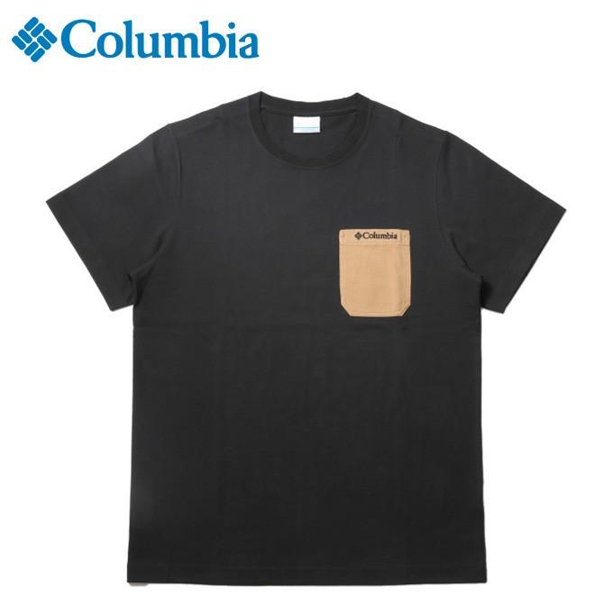 コロンビア Tシャツ 半袖 メンズ ヤングストリート SS Tシャツ PM1895 011 Columbia od｜himarayaod