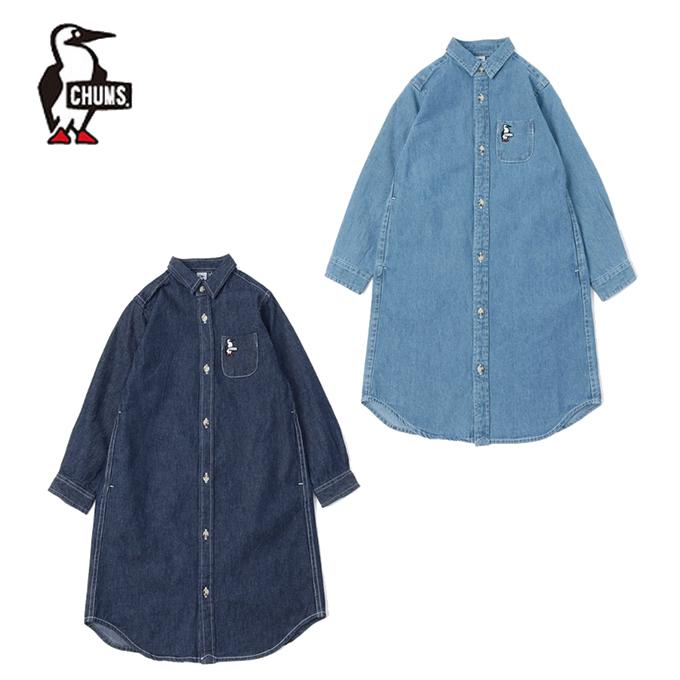 チャムス Chums ワンピース ジュニア キッズデニムシャツワンピース Ch22 1011 Od ヒマラヤアウトドア専門店 通販 Yahoo ショッピング
