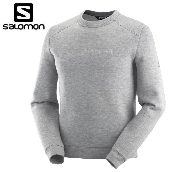新品タグ付　SALOMON サイト クルーネック トレーナー　Lサイズ SALOMON（サロモン） スウェットクルー メンズ サイト クルーネック