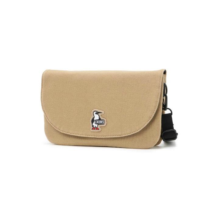 爆売り チャムス Chums ショルダーバッグ メンズ レディース フラップマグネットショルダースウェット Ch60 3009 Beige メール便可 Od Cisama Sc Gov Br