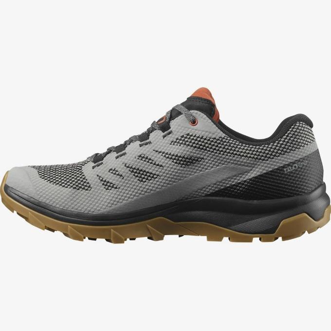 【美品】Salomon スニーカー SALOMON（サロモン） トレッキングシューズ ゴアテックス ローカット