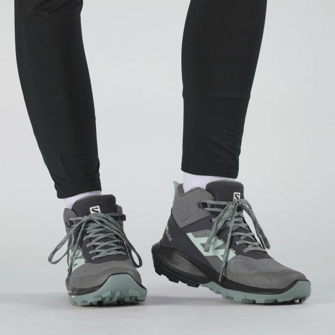 SALOMON（サロモン） トレッキングシューズ ゴアテックス ミッドカット