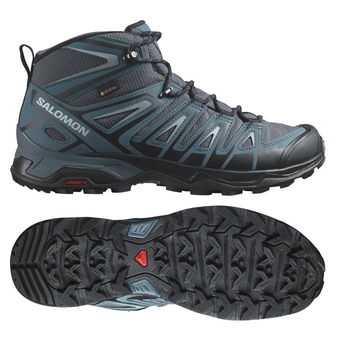SALOMON（サロモン） トレッキングシューズ ゴアテックス ミッドカット 