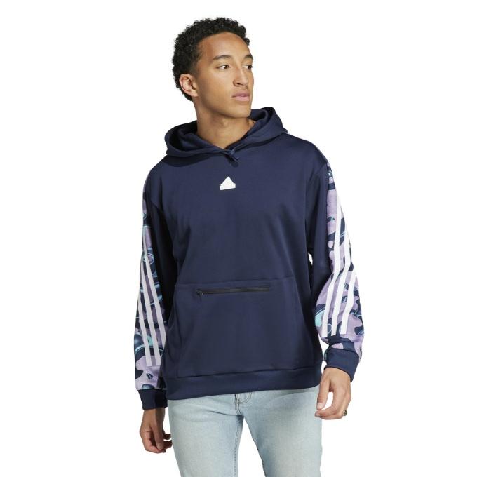 adidas（アディダス） スウェットパーカー メンズ FI AOP スウェット