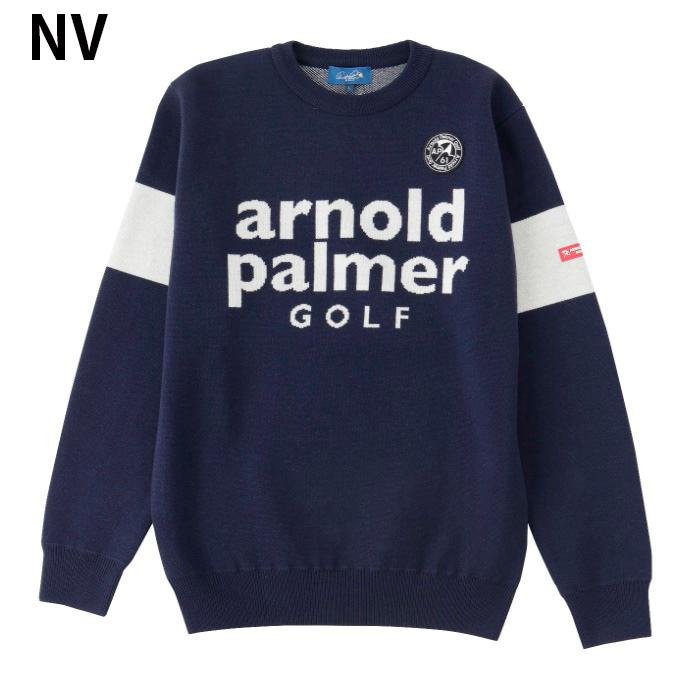 アーノルドパーマー arnold palmer ゴルフウェア セーター メンズ クルーニットセーター AP220204A03 od｜himarayaod｜04