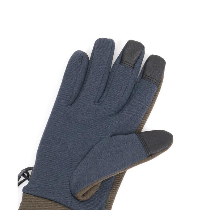 チャムス CHUMS トレッキンググローブ メンズ レディース ポーラテックパワーストレッチグローブ Polartec Power Stretch Glove CH09-1310 Khaki/Charcoal od｜himarayaod｜03