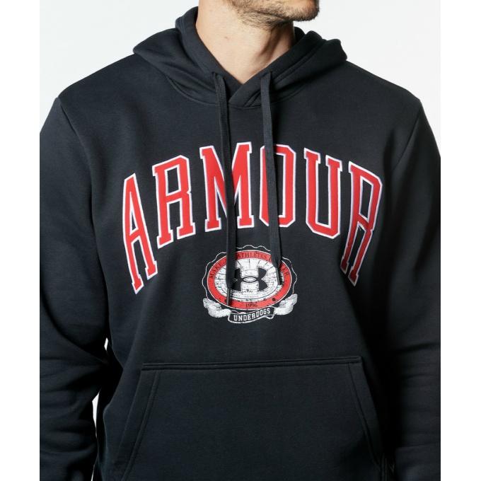 アンダーアーマー スウェットパーカー メンズ UA COLLEGIATE FLEECE HD 1381332-001 UNDER ARMOUR od｜himarayaod｜05