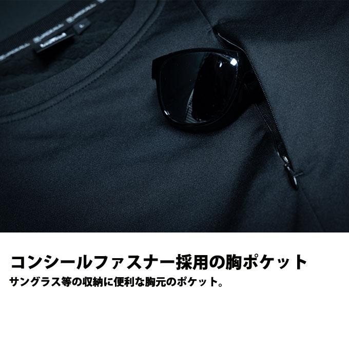 未使用JACKALL ジャッカル フィールドテックスウェットシャツ ブラック