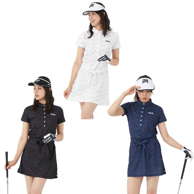 FILA（フィラ） ゴルフウェア ワンピース レディース ワンピース 柄