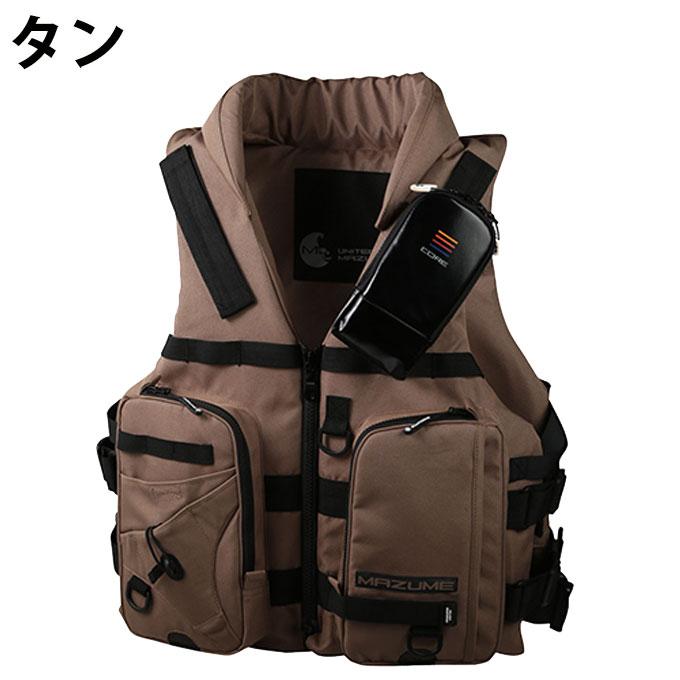 MAZUME コアライフジャケット フローティングベスト マズメ(MAZUME) コアライフジャケット CORE LIFE JACKET フィッシング