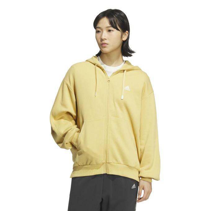 adidas（アディダス） スウェットパーカー レディース WORDING LOOSE