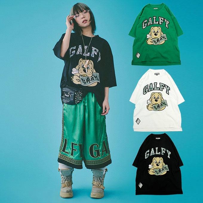 GALFY（ガルフィー） メンズ レディース 半袖 Tシャツ ガル札Tee 