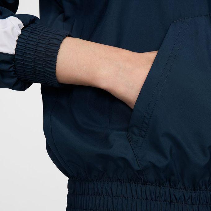 ｍ0418-96 NIKEナイキ　UVプロテクションジャケット　レディースXL ウインドブレーカー ジャケット クラシック ウーブン ルーズ UV