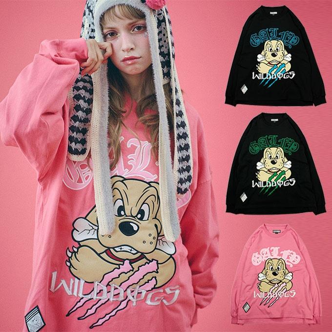 GALFY（ガルフィー） メンズ レディース 長袖 Tシャツ 覚醒ビースト