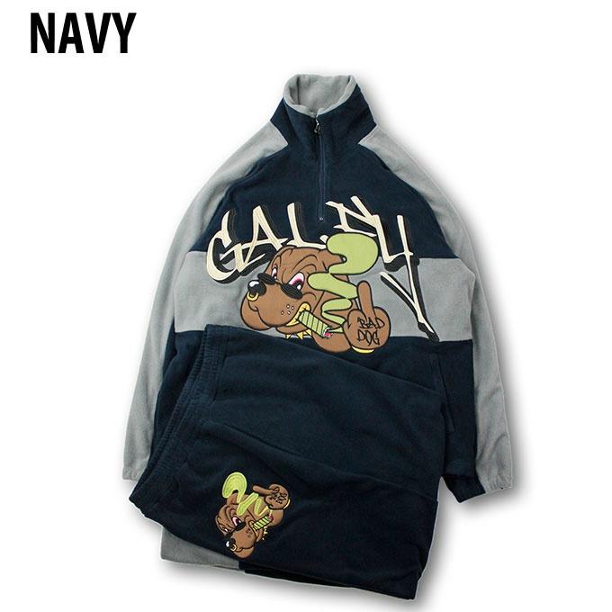 GALFY（ガルフィー） メンズ レディース BADDOGフリースSET UP