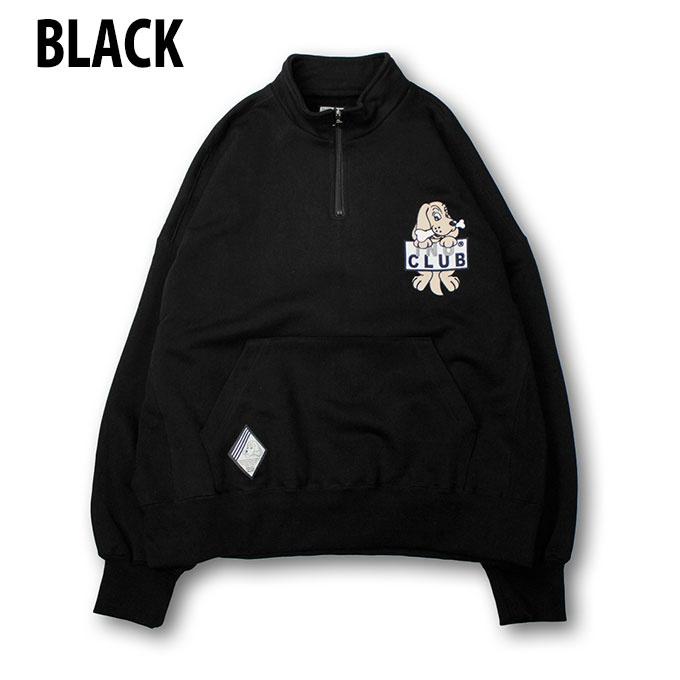 希少タグ付【GALFY/ガルフィー】大型犬ハーフジップ　男女兼用大きめ　ホワイト GALFY（ガルフィー） メンズ レディース イヌクラブハーフジップ